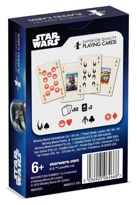Star Wars Playing Cards The Mandalorian and Grogu *English Version*