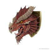 D&D Replicas of the Realms Ancient Red Dragon Trophy Plaque - Limited Edition 50th Anniversary 56 cm Life-Size Foam Figure