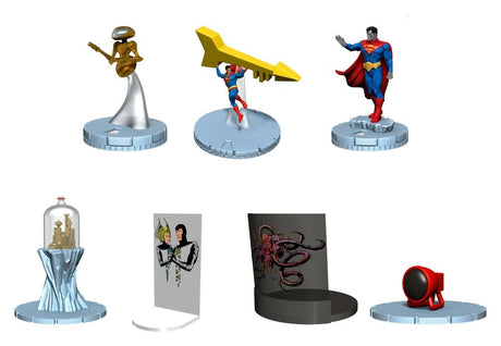 DC Comics Wizkids HeroClix Iconix Mini Figures Fortress of Solitude Vol 1 13 cm