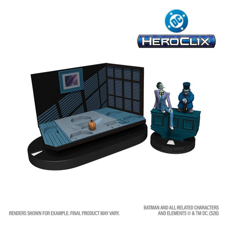 DC HeroClix SwitchClix Minifigures with Base The Long Halloween Team Base 23 cm
