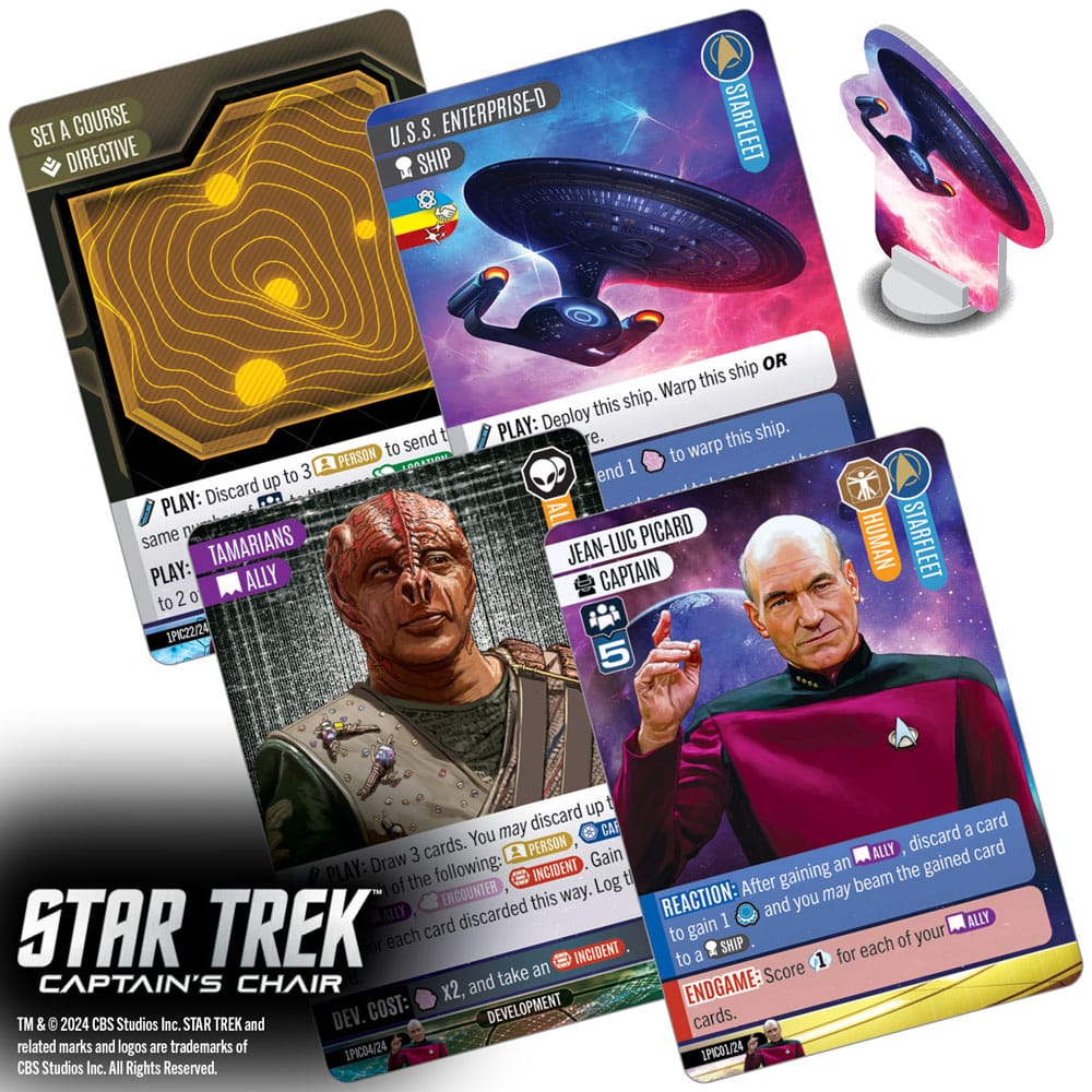 Star Trek Captain's Chair Card Game