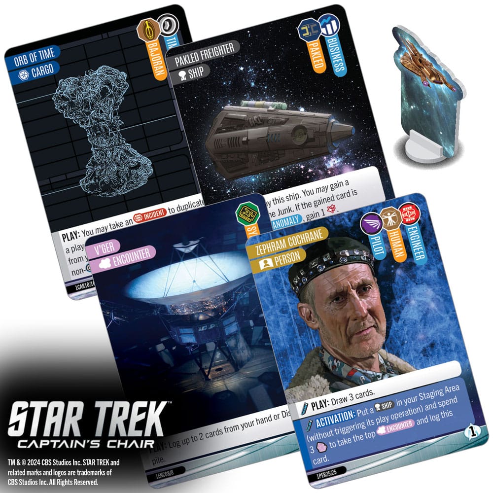 Star Trek Captain's Chair Card Game