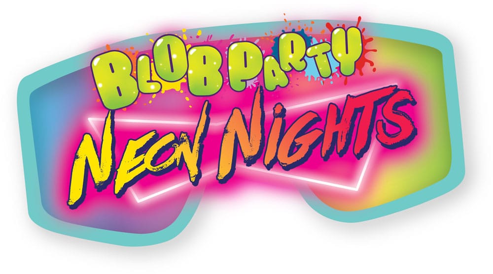 Blob Party Neon Nights Strategy Game