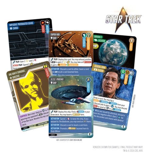 Star Trek: Captain's Chair Card Game: Duty and Honor *English Version*
