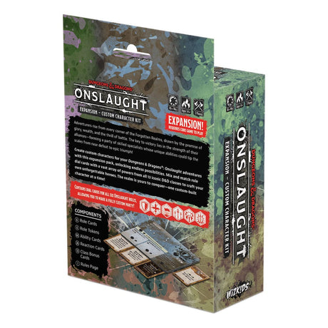 Dungeons & Dragons Game Expansion Onslaught Custom Character Kit Expansion *English Version*