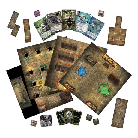 Dungeons & Dragons Game Expansion Onslaught Tomb of Horrors - Maps & Monsters Expansion *English Version*