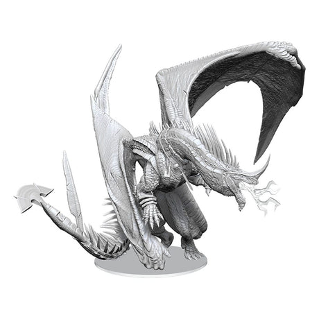 D&D Nolzur's Marvelous Miniatures Unpainted Miniatures Ancient Blue Dragon 20 cm