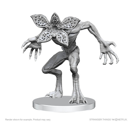 Stranger Things Unpainted Miniatures Demogorgons