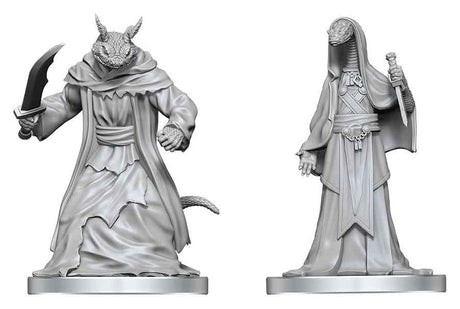 Pathfinder Battles Deep Cuts Unpainted Miniature Zyss & Aapoph Serpentfolk 13 cm