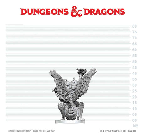 Dungeons & Dragons Nolzur's Marvelous Miniatures Unpainted Miniature Mi-Go 14 cm