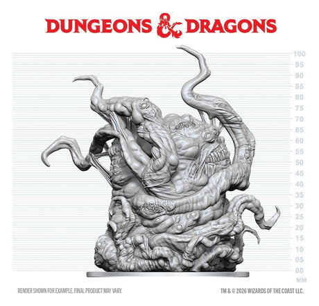 Dungeons & Dragons Nolzur's Marvelous Miniatures Unpainted Miniature Shoggoth 20 cm