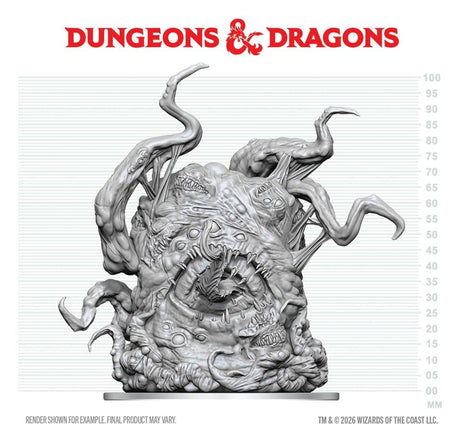 Dungeons & Dragons Nolzur's Marvelous Miniatures Unpainted Miniature Shoggoth 20 cm