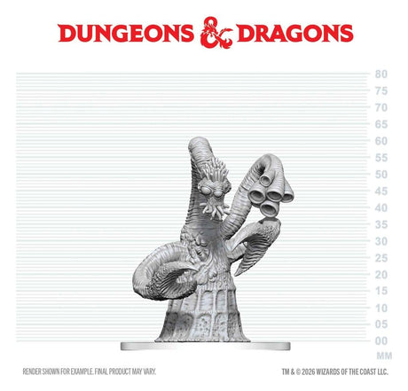 Dungeons & Dragons Nolzur's Marvelous Miniatures Unpainted Miniature Yithian 14 cm