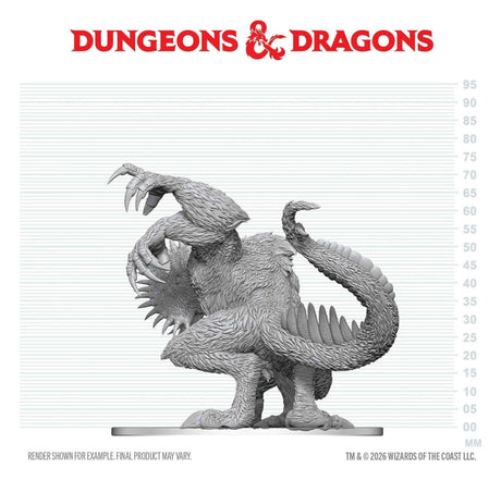 Dungeons & Dragons Nolzur's Marvelous Miniatures Unpainted Miniature Gug 20 cm