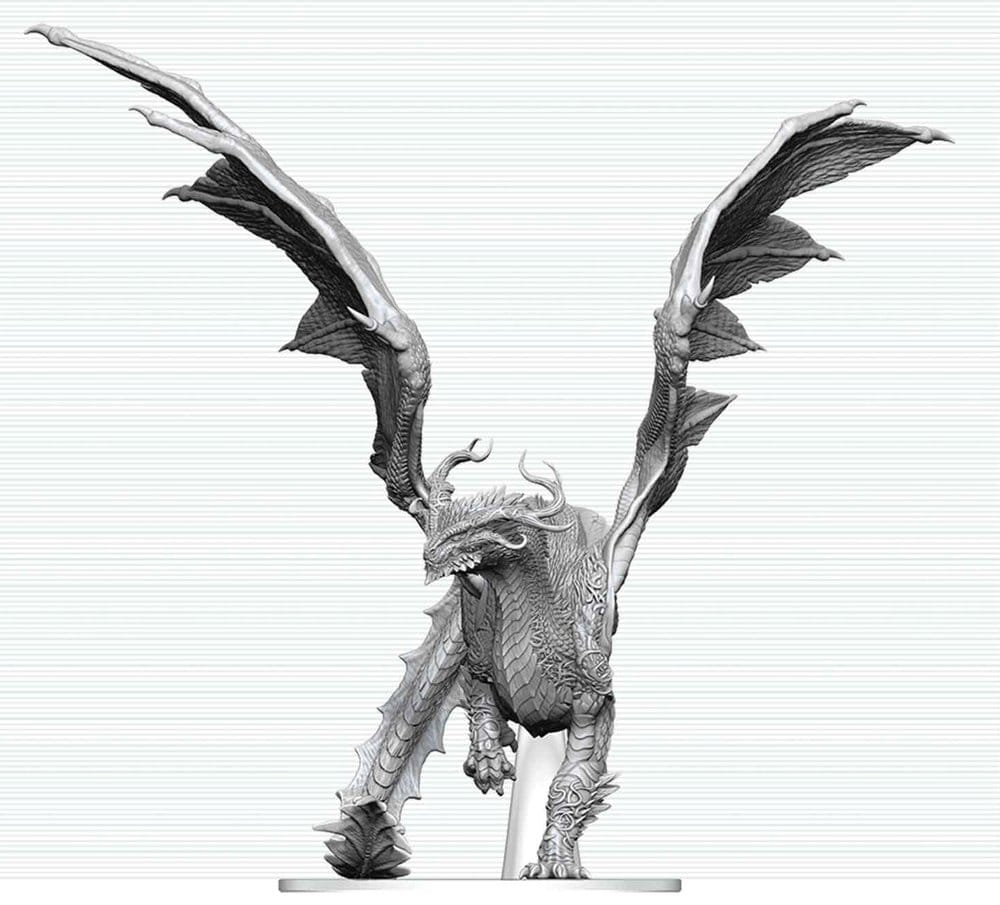Dungeons & Dragons Nolzur's Marvelous Miniatures Unpainted Miniature Adult Spirit Dragon 24 cm