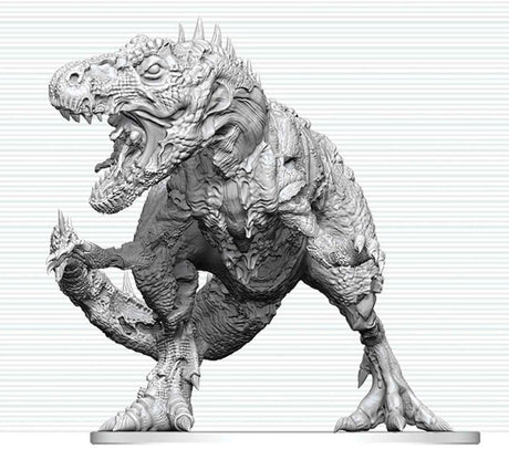 Dungeons & Dragons Nolzur's Marvelous Miniatures Unpainted Miniature Tyrannosaurus Zombie 20 cm