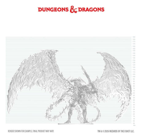 D&D Nolzur's Marvelous Miniatures Unpainted Boxed Miniature Balor 20 cm