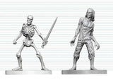 Dungeons & Dragons Nolzur's Marvelous Miniatures Unpainted Miniature Zombie & Skeleton 14 cm