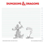 Dungeons & Dragons Nolzur's Marvelous Miniatures Unpainted Miniature Flaming Skeleton & Flameskull 14 cm