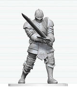 Dungeons & Dragons Nolzur's Marvelous Miniatures Unpainted Miniature Red Knight Guardian Golem 14 cm