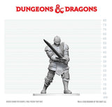 Dungeons & Dragons Nolzur's Marvelous Miniatures Unpainted Miniature Red Knight Guardian Golem 14 cm