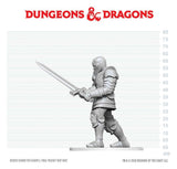 Dungeons & Dragons Nolzur's Marvelous Miniatures Unpainted Miniature Red Knight Guardian Golem 14 cm