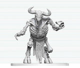 Dungeons & Dragons Nolzur's Marvelous Miniatures Unpainted Miniature Minotaur Skeleton 17 cm