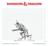 Dungeons & Dragons Nolzur's Marvelous Miniatures Unpainted Miniature Minotaur Skeleton 17 cm