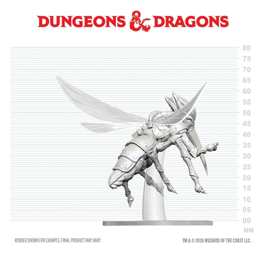 Dungeons & Dragons Nolzur's Marvelous Miniatures Unpainted Miniature Chasme 17 cm