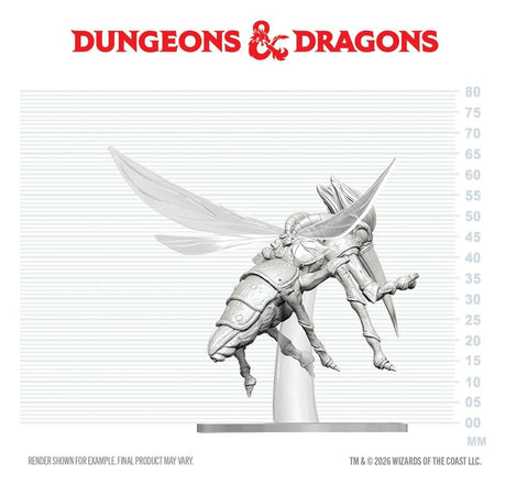 Dungeons & Dragons Nolzur's Marvelous Miniatures Unpainted Miniature Chasme 17 cm