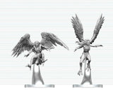 Dungeons & Dragons Nolzur's Marvelous Miniatures Unpainted Miniature Harpies 17 cm