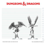 Dungeons & Dragons Nolzur's Marvelous Miniatures Unpainted Miniature Harpies 17 cm
