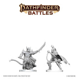 Pathfinder Battles Deep Cuts Unpainted Miniature Scourge & Chain Hellknights 14 cm