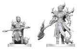 Pathfinder Battles Deep Cuts Unpainted Miniature Pyre & Godclaw Hellknights 14 cm