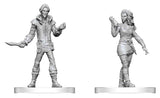 Pathfinder Battles Deep Cuts Unpainted Miniature Thief & Pickpocket 14 cm