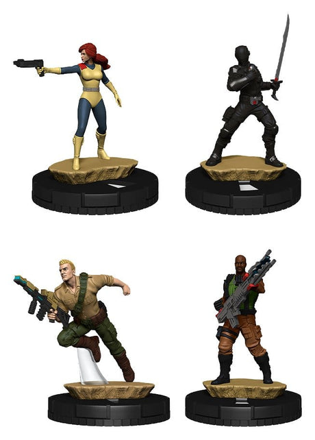 G.I. Joe Hasbro HeroClix Iconix Mini Figures Elite Special Forces 15 cm