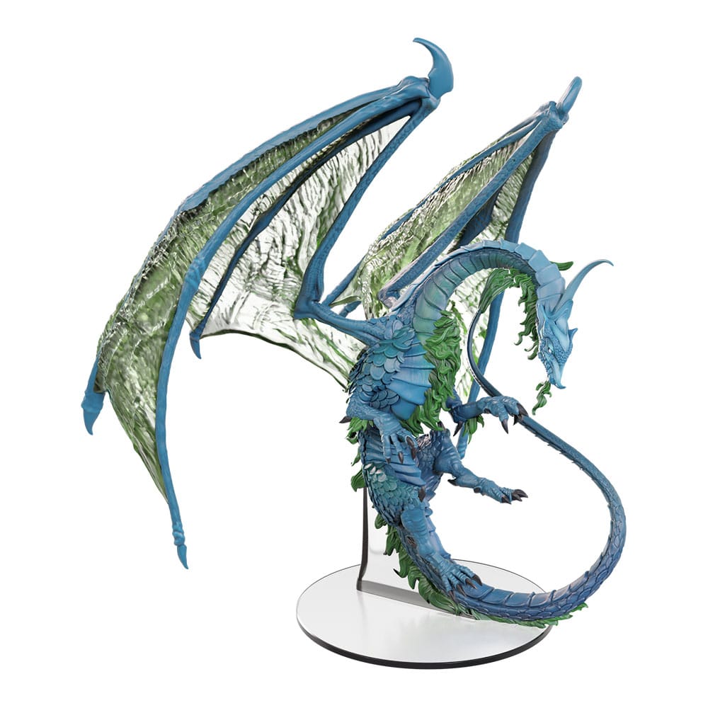 Dungeons and Dragons Icons of the Realms Adult Moonstone Dragon 30cm Prepainted Miniature