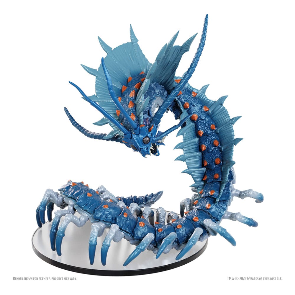 D&D Icons of the Realms Remorhaz 13 cm Boxed Pre Painted Miniatures