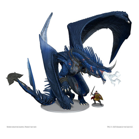 D&D Icons of the Realms Boxed prepainted Miniatures Ancient Blue Dragon 20 cm