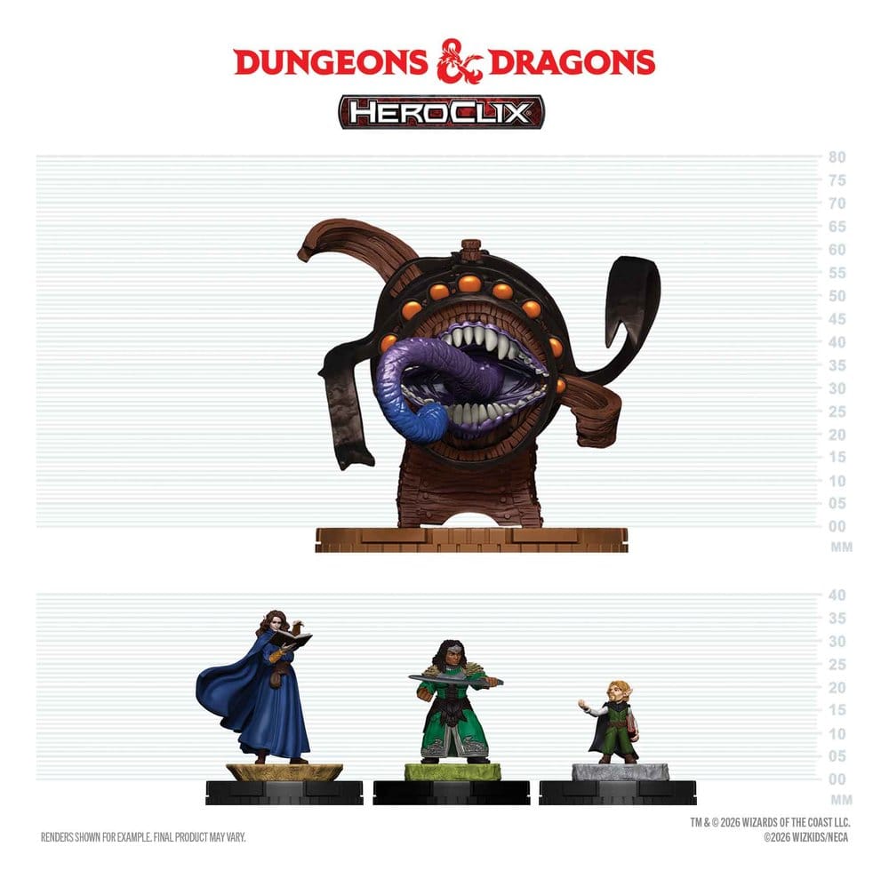 Dungeons & Dragons HeroClix: Figure Set Tavern Trouble 18 cm