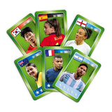 World football stars Top Trumps Match - The Crazy Cube Game Green Version