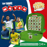 World football stars Top Trumps Match - The Crazy Cube Game Green Version