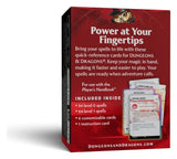 Dungeons & Dragons RPG Reference Cards: Spells (Levels 0-1) *English Version*