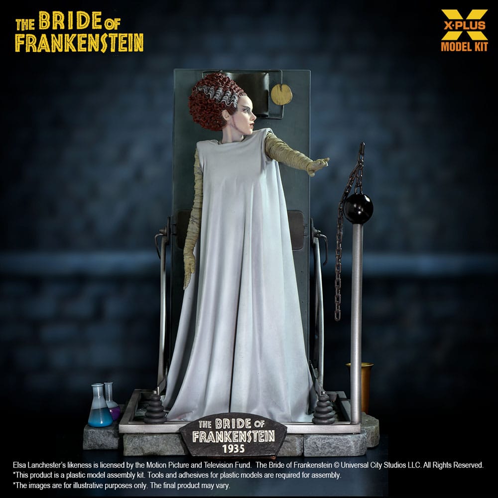 The Bride of Frankenstein 21 cm 1/8 Plastic Model Kit