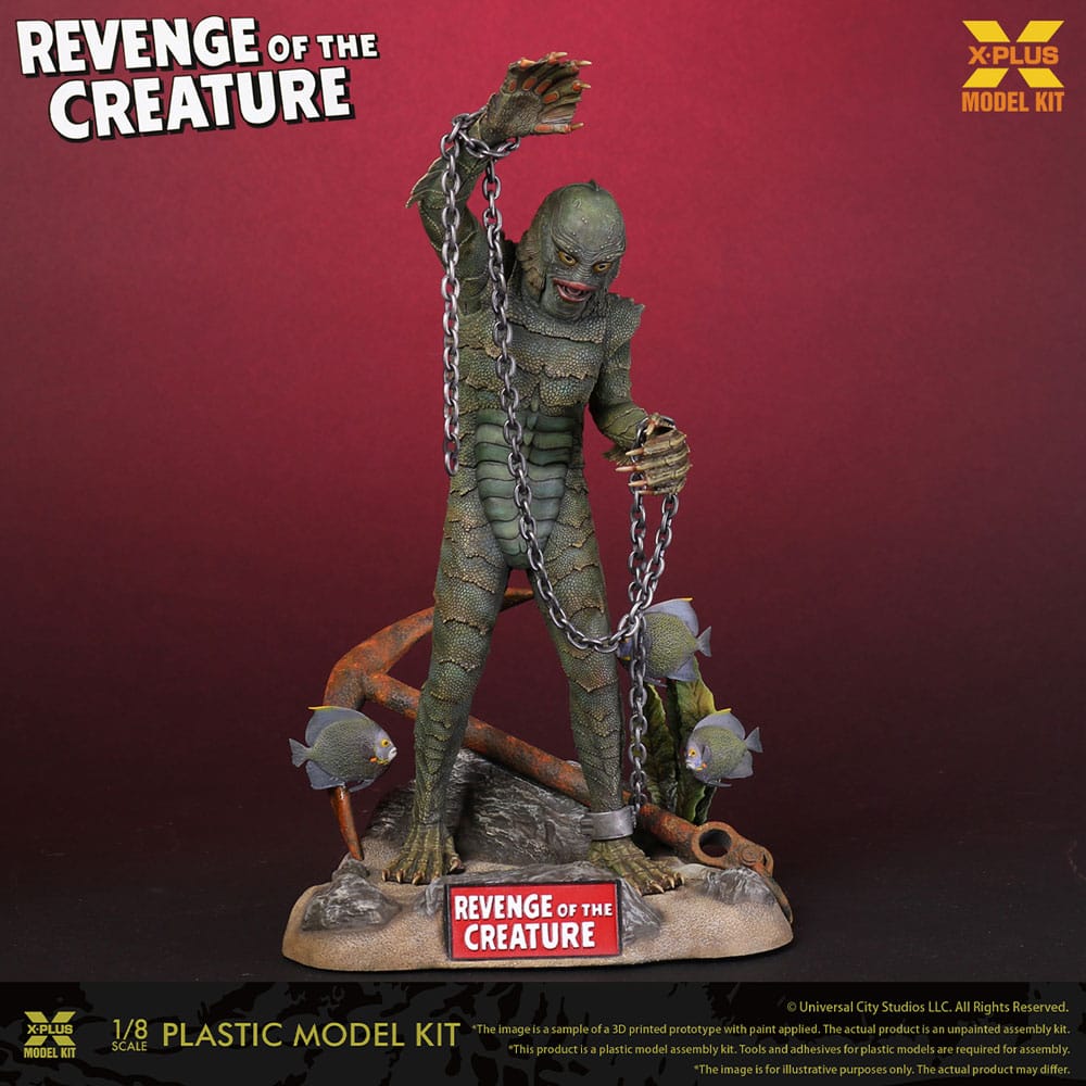 Revenge of the Creature: Creature 28 cm 1/8 Plastic Model Kit