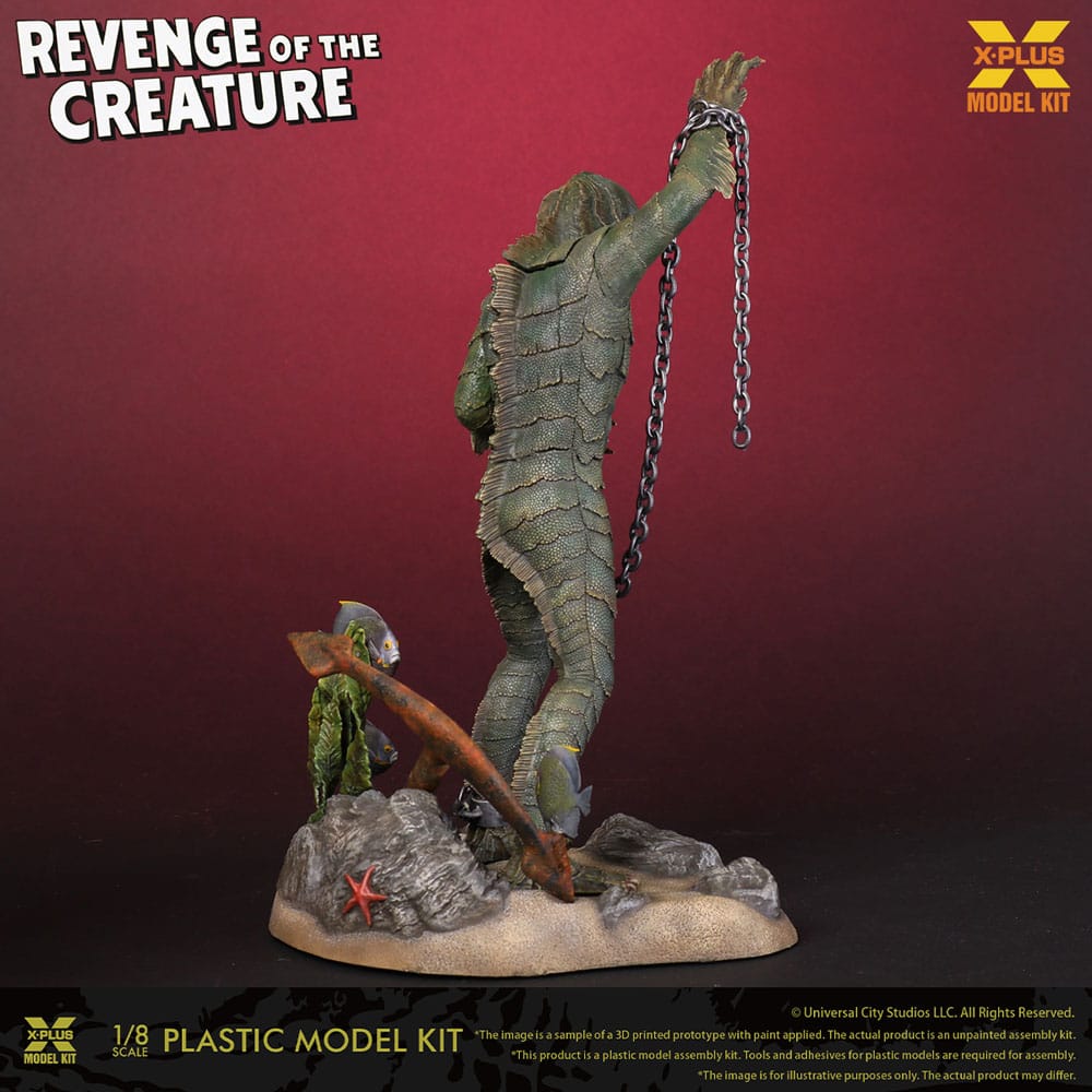 Revenge of the Creature: Creature 28 cm 1/8 Plastic Model Kit
