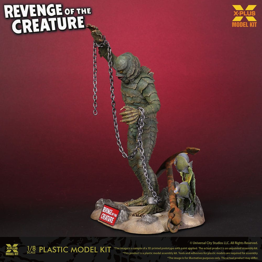 Revenge of the Creature: Creature 28 cm 1/8 Plastic Model Kit