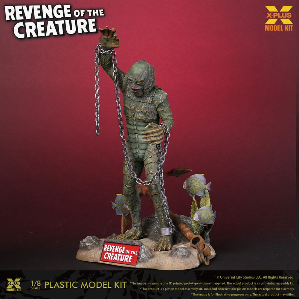 Revenge of the Creature: Creature 28 cm 1/8 Plastic Model Kit