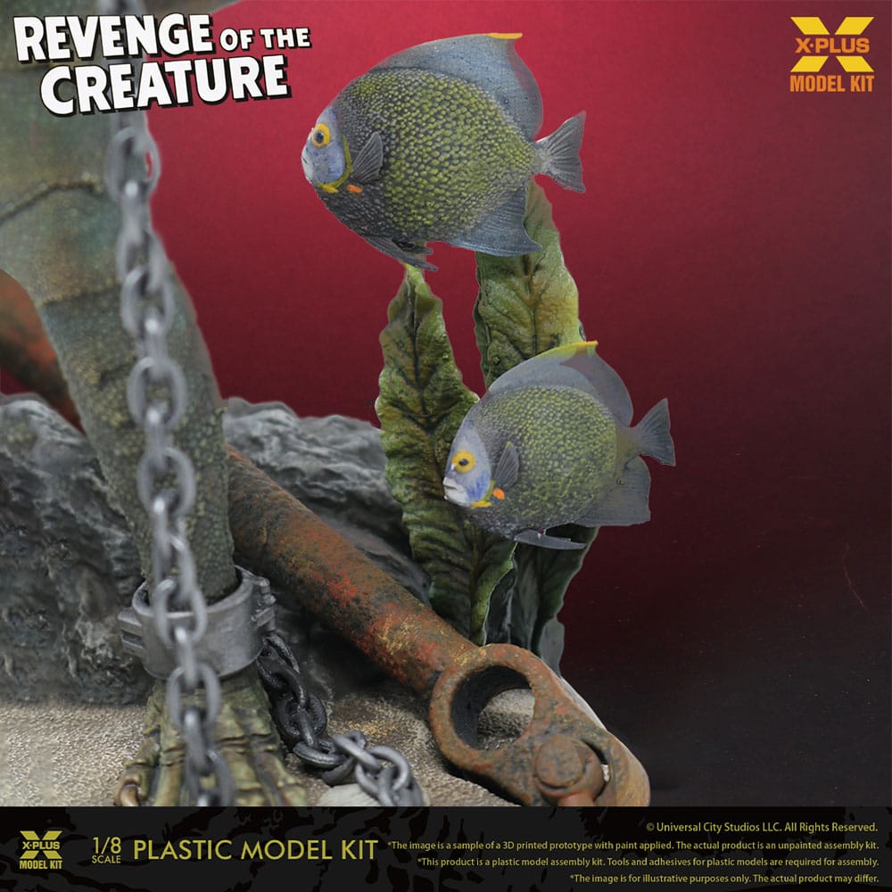 Revenge of the Creature: Creature 28 cm 1/8 Plastic Model Kit