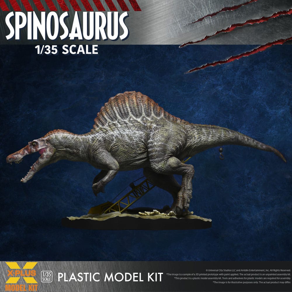 Jurassic Park III Spinosaurus 41 cm 1/35 Plastic Model Kit